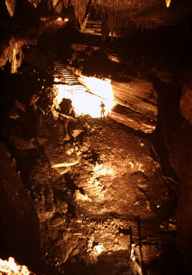 The Big Room in tumbling Creek Cave